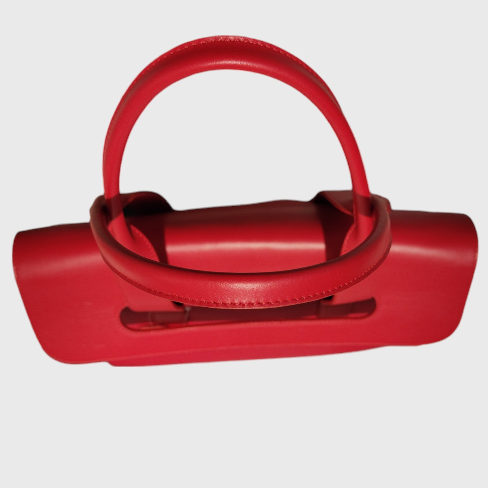 Pelletteria Pelle Nuda Milano, Artigianato italiano, vera pelle, borsa donna, Chiara rosso